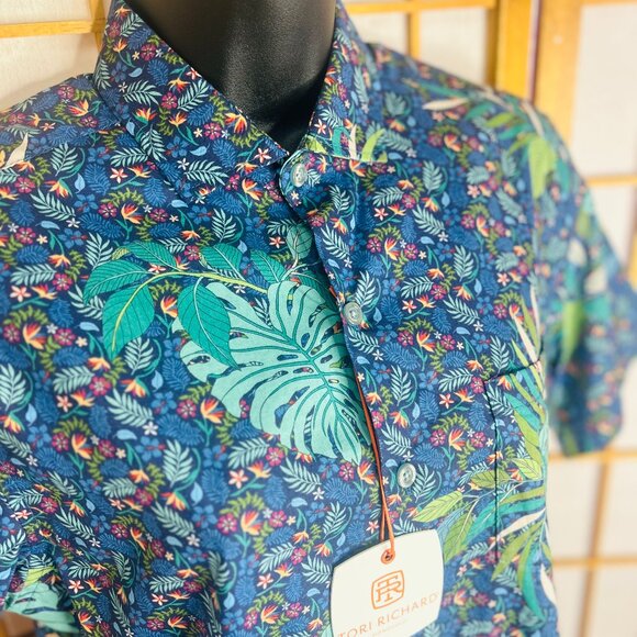 Tori Richard Micro-Tropics Aloha Shirt - NWT - Picture 4 of 6